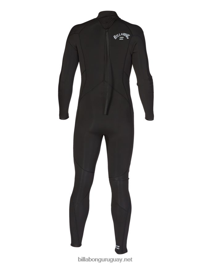Traje de neopreno completo 4/3 con cremallera trasera absoluta hombres negro DR6844885 Billabong