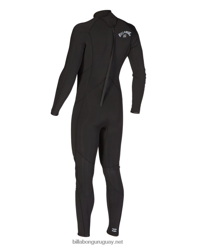 Traje de neopreno completo 4/3 con cremallera trasera absoluta hombres negro DR6844885 Billabong