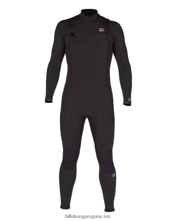 Traje de neopreno completo 5/4 con cremallera absoluta en el pecho hombres negro DR6844900 Billabong
