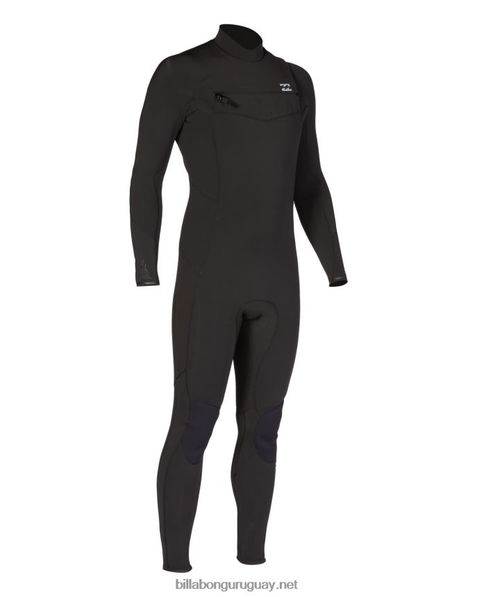 Traje de neopreno completo 5/4 con cremallera absoluta en el pecho hombres negro DR6844900 Billabong
