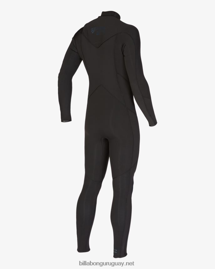 Traje de neopreno completo 5/4 con cremallera absoluta en el pecho hombres negro DR6844900 Billabong