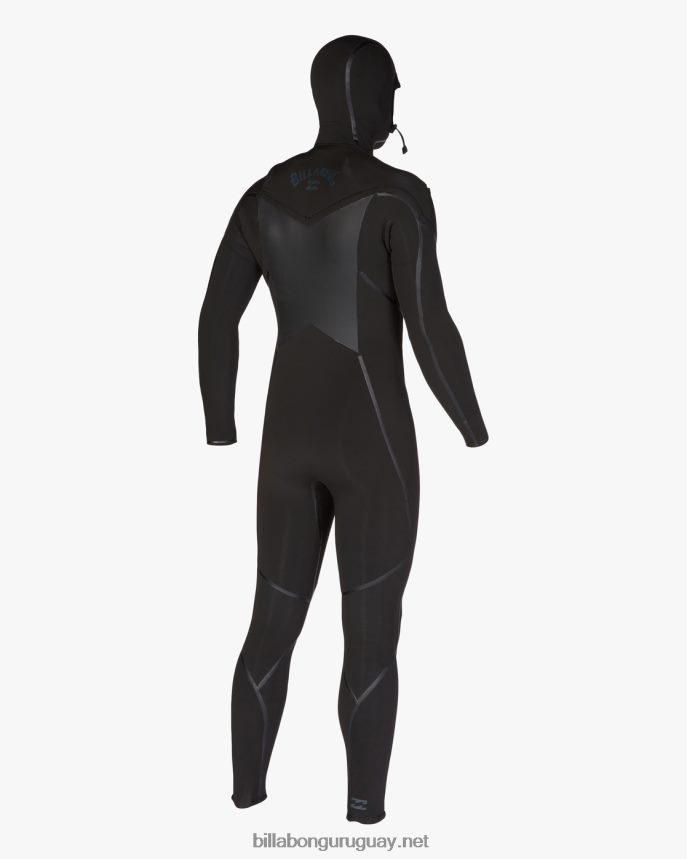 Traje de neopreno completo con capucha y cremallera en el pecho 5/4 absolute plus hombres negro DR6844874 Billabong