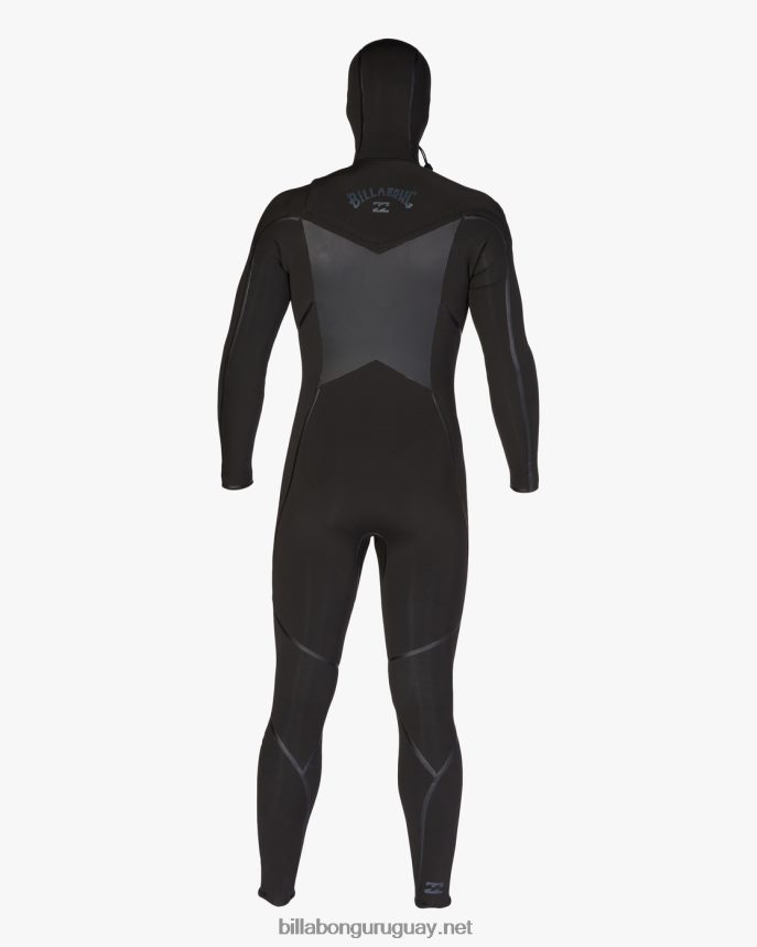 Traje de neopreno completo con capucha y cremallera en el pecho 5/4 absolute plus hombres negro DR6844874 Billabong