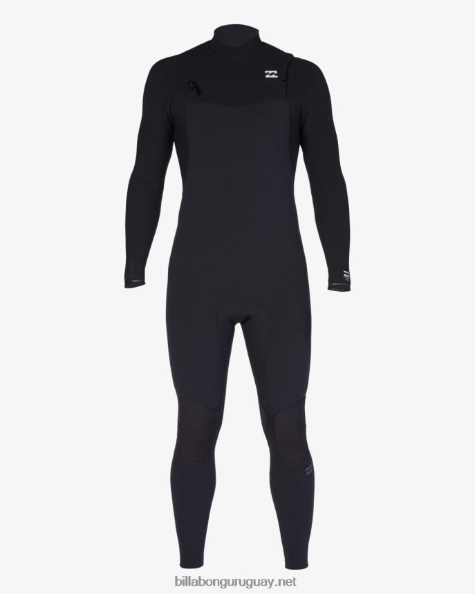 Traje de neopreno completo con cremallera en el pecho de 3/2 hornos hombres negro DR6844878 Billabong
