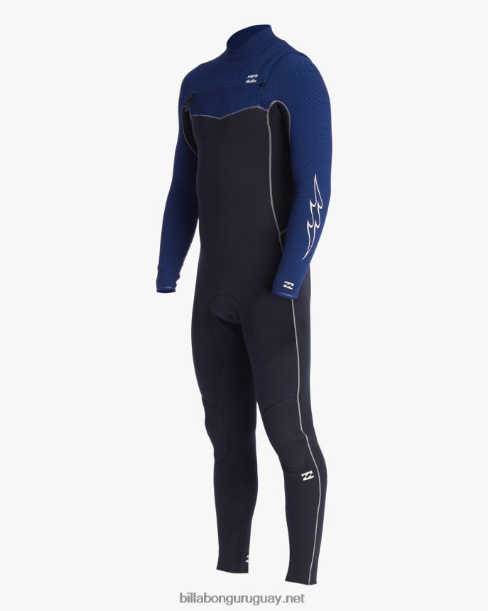 Traje de neopreno completo con cremallera en el pecho de 3/2 vueltas hombres oscuro real DR6844898 Billabong