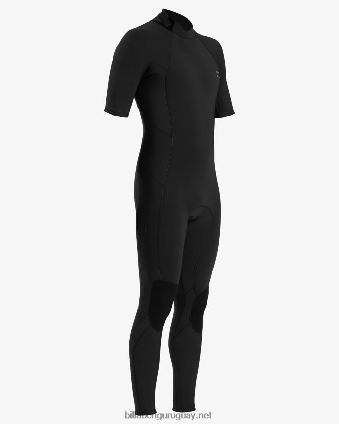 Traje de neopreno completo de manga corta con cremallera trasera absoluta 2/2 hombres negro DR6844888 Billabong