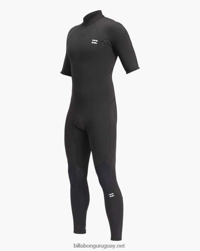 Traje de neopreno completo de manga corta con cremallera trasera absoluta 2/2 hombres negro DR6844896 Billabong
