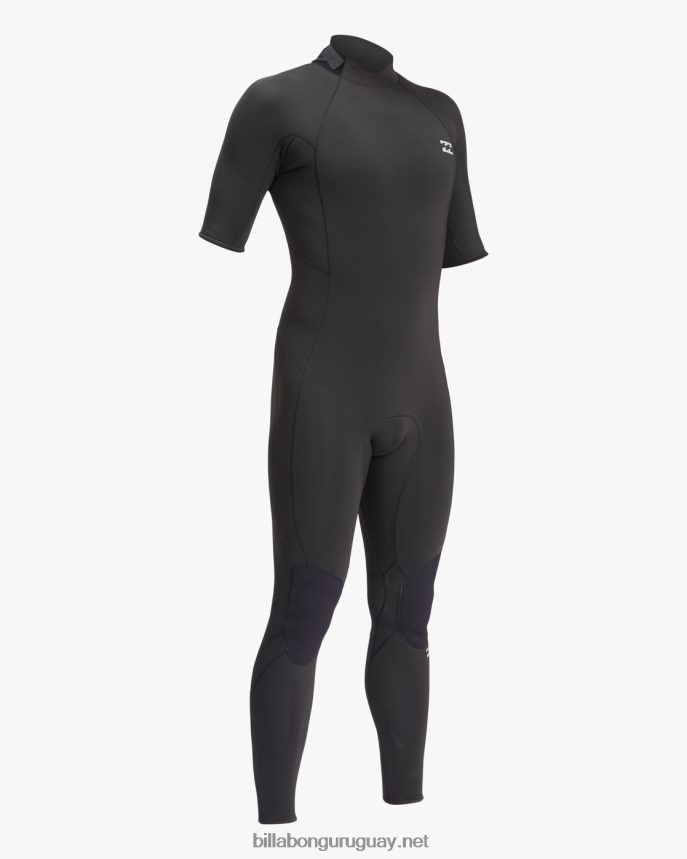 Traje de neopreno completo de manga corta con cremallera trasera absoluta 2/2 hombres negro DR6844896 Billabong