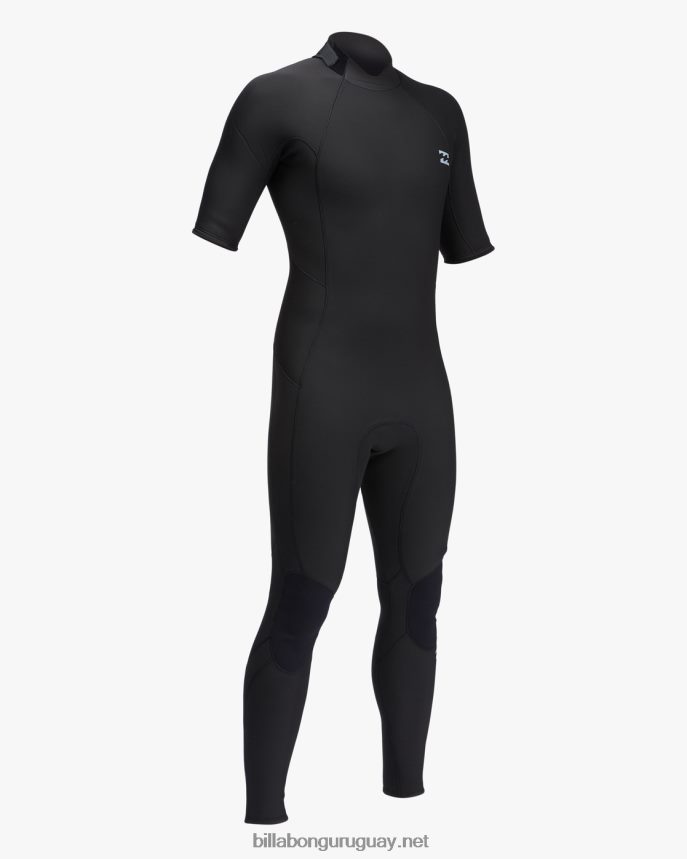 Traje de neopreno completo de manga corta con cremallera trasera absoluta 2/2 hombres negro DR6844903 Billabong