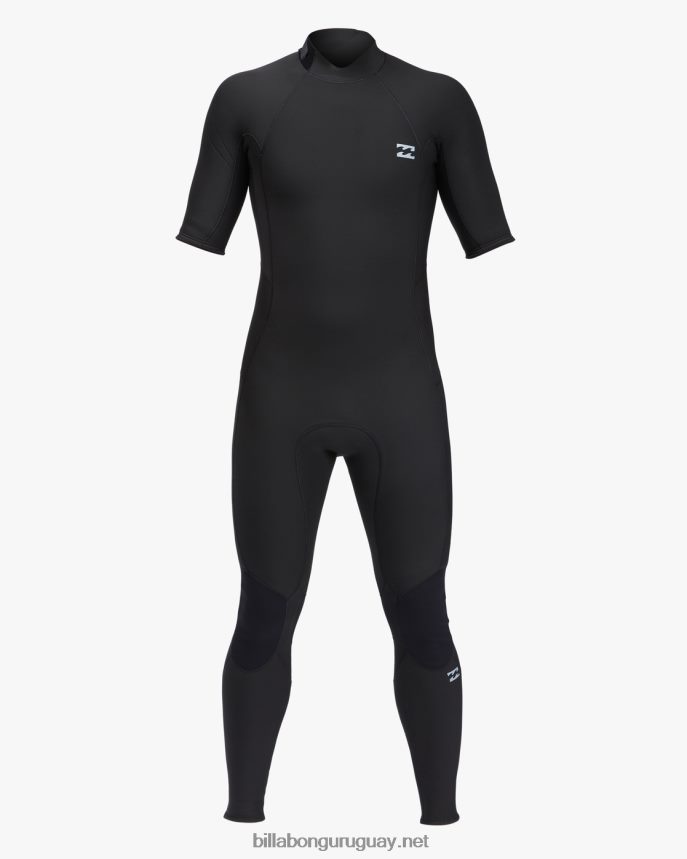 Traje de neopreno completo de manga corta con cremallera trasera absoluta 2/2 hombres negro DR6844903 Billabong