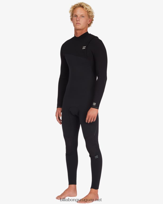 Traje de neopreno completo natural sin cremallera 3/2 horno hombres negro DR6844899 Billabong