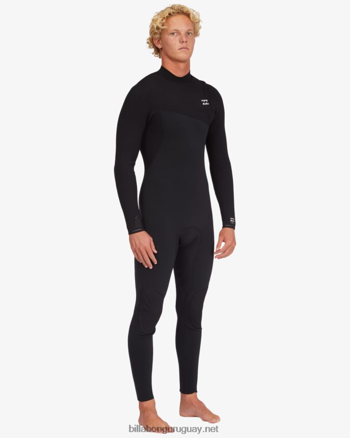 Traje de neopreno completo natural sin cremallera 3/2 horno hombres negro DR6844899 Billabong