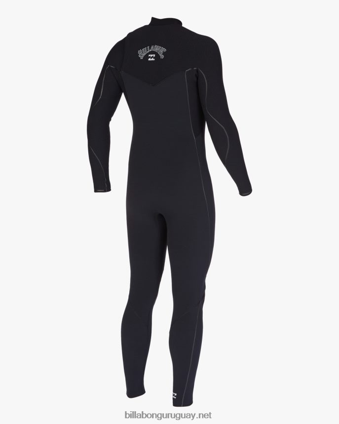 Traje de neopreno completo natural sin cremallera 3/2 horno hombres negro DR6844899 Billabong