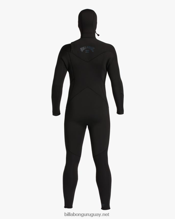 Traje de neopreno con capucha y cremallera absoluta en el pecho 5/4 hombres negro DR6844880 Billabong
