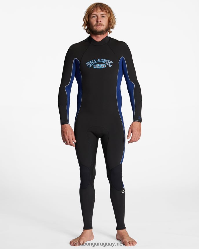Traje de neopreno con cremallera trasera absoluta de 3/2 mm hombres oscuro real DR6844908 Billabong