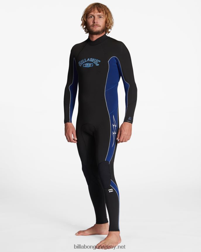 Traje de neopreno con cremallera trasera absoluta de 3/2 mm hombres oscuro real DR6844908 Billabong