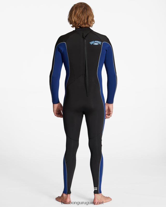 Traje de neopreno con cremallera trasera absoluta de 3/2 mm hombres oscuro real DR6844908 Billabong
