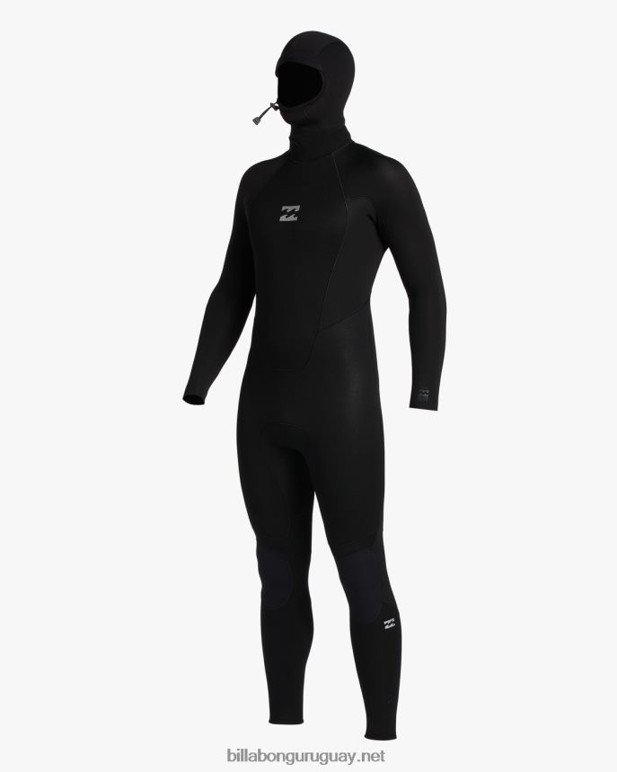 Traje de neopreno de manga larga con cremallera trasera absoluta 5/4 hombres negro DR6844902 Billabong