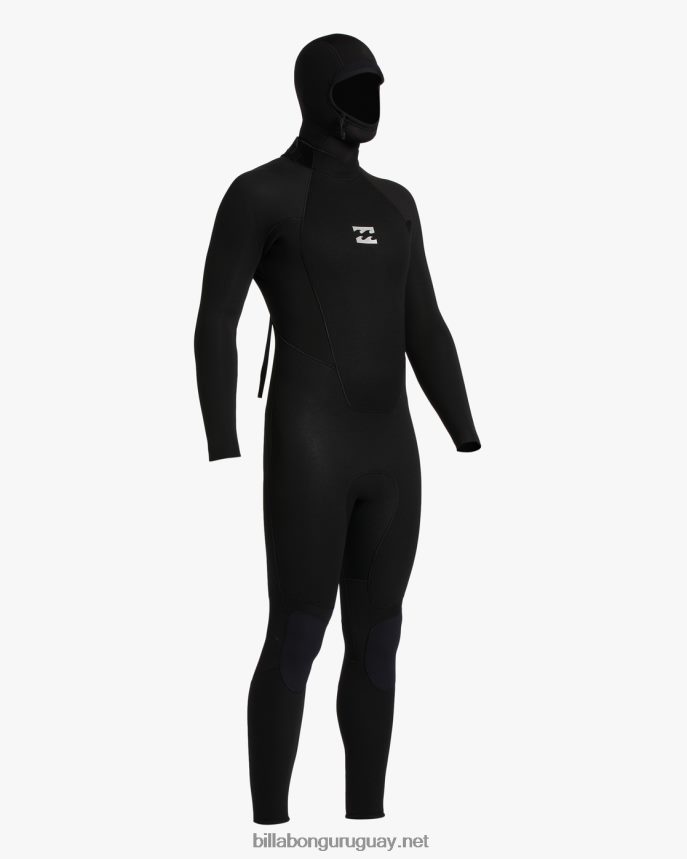 Traje de neopreno de manga larga con cremallera trasera absoluta 5/4 hombres negro DR6844902 Billabong