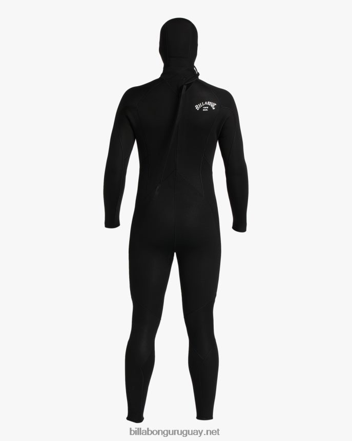 Traje de neopreno de manga larga con cremallera trasera absoluta 5/4 hombres negro DR6844902 Billabong
