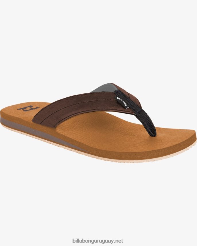 sandalias cush de impacto todo el día hombres camello DR6844727 Billabong