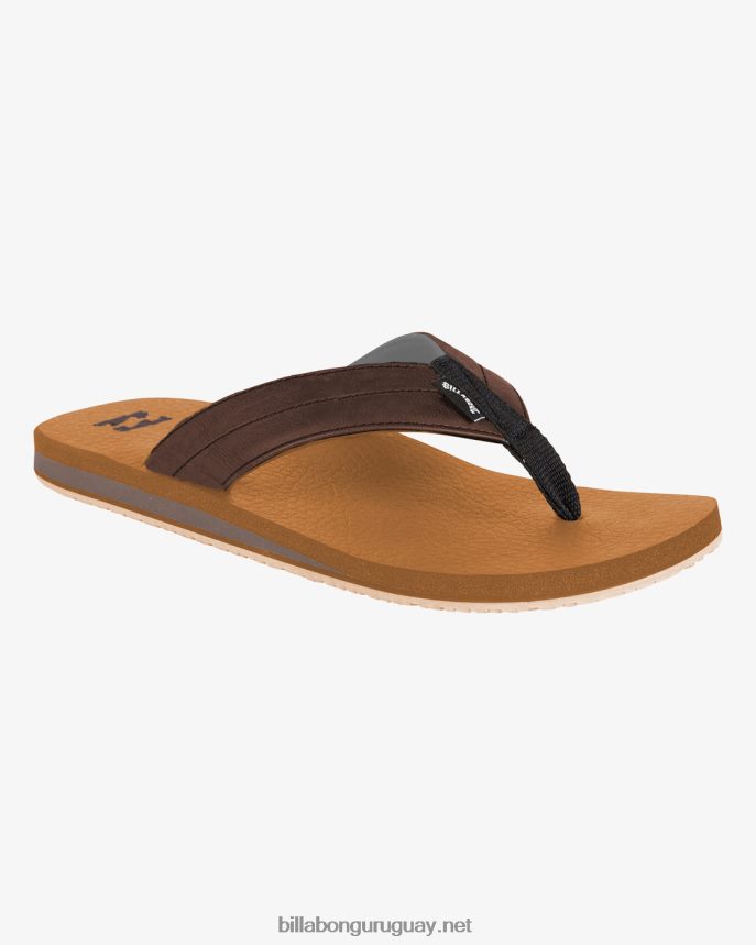sandalias cush de impacto todo el día hombres camello DR6844727 Billabong