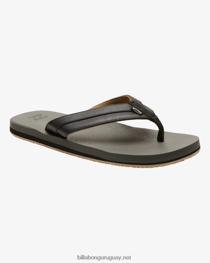 sandalias cush de impacto todo el día hombres carbón DR6844725 Billabong