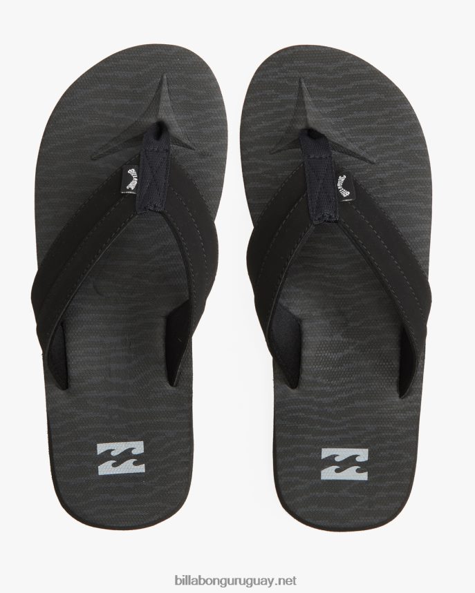 sandalias sin cordones con estampado de impacto todo el día hombres sigilo DR6844786 Billabong