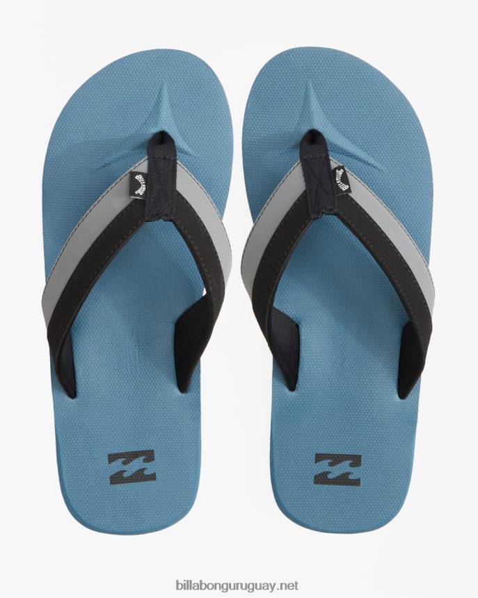 sandalias sin cordones de impacto todo el día hombres Laguna Azul DR6844805 Billabong