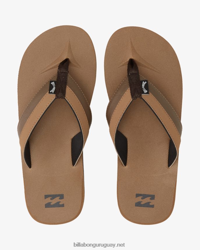 sandalias sin cordones de impacto todo el día hombres camello DR6844714 Billabong