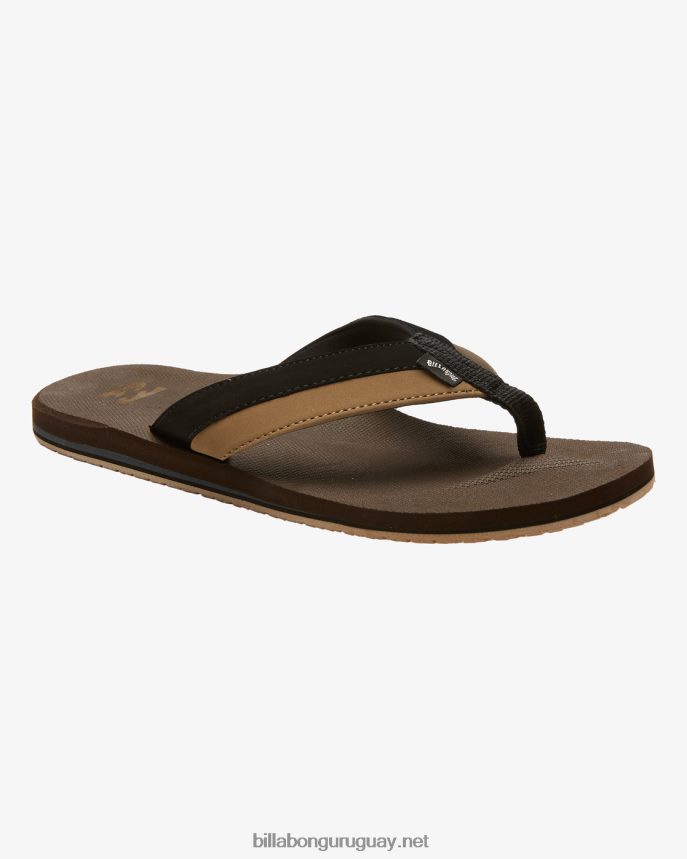 sandalias sin cordones de impacto todo el día hombres chocolate DR6844759 Billabong