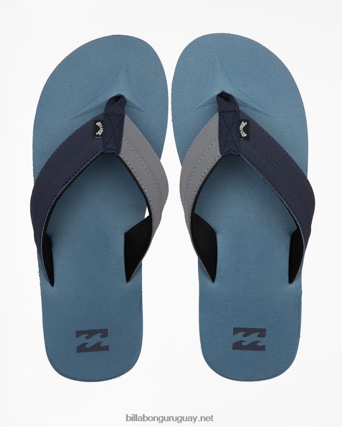 sandalias sin cordones de impacto todo el día hombres humo azul DR6844742 Billabong