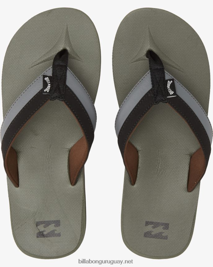 sandalias sin cordones de impacto todo el día hombres militar DR6844747 Billabong
