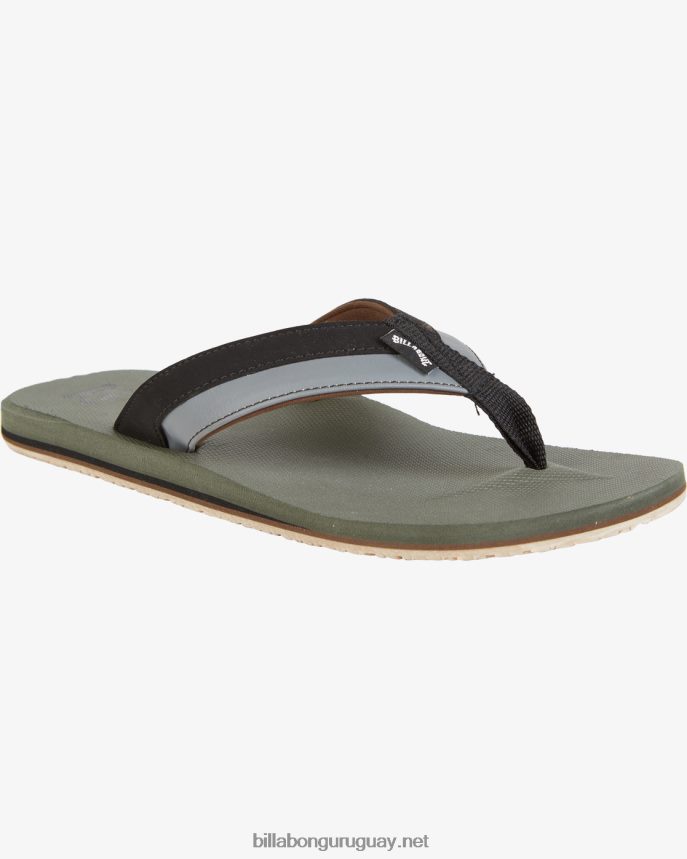 sandalias sin cordones de impacto todo el día hombres militar DR6844747 Billabong