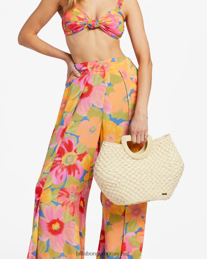 bolsa de paja de playa mujer natural DR68442408 Billabong