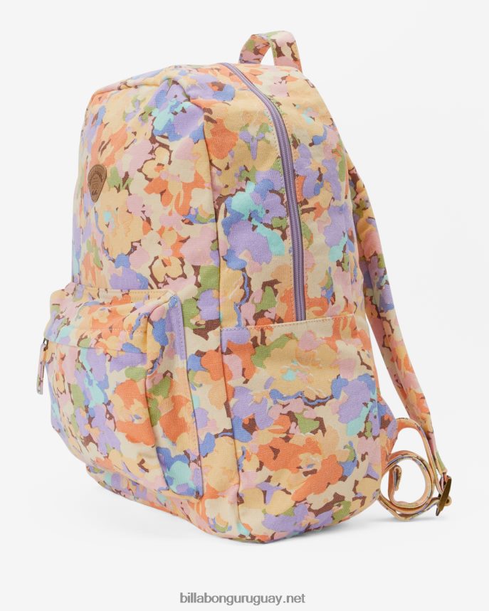 Mochila de lona Schools Out mujer brisa lila DR68442452 Billabong
