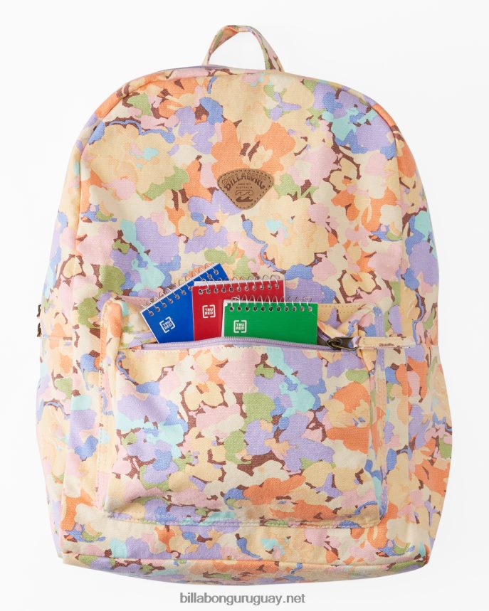 Mochila de lona Schools Out mujer brisa lila DR68442452 Billabong