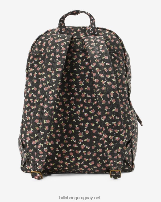 Mochila de lona Schools Out mujer guijarro negro DR68442447 Billabong