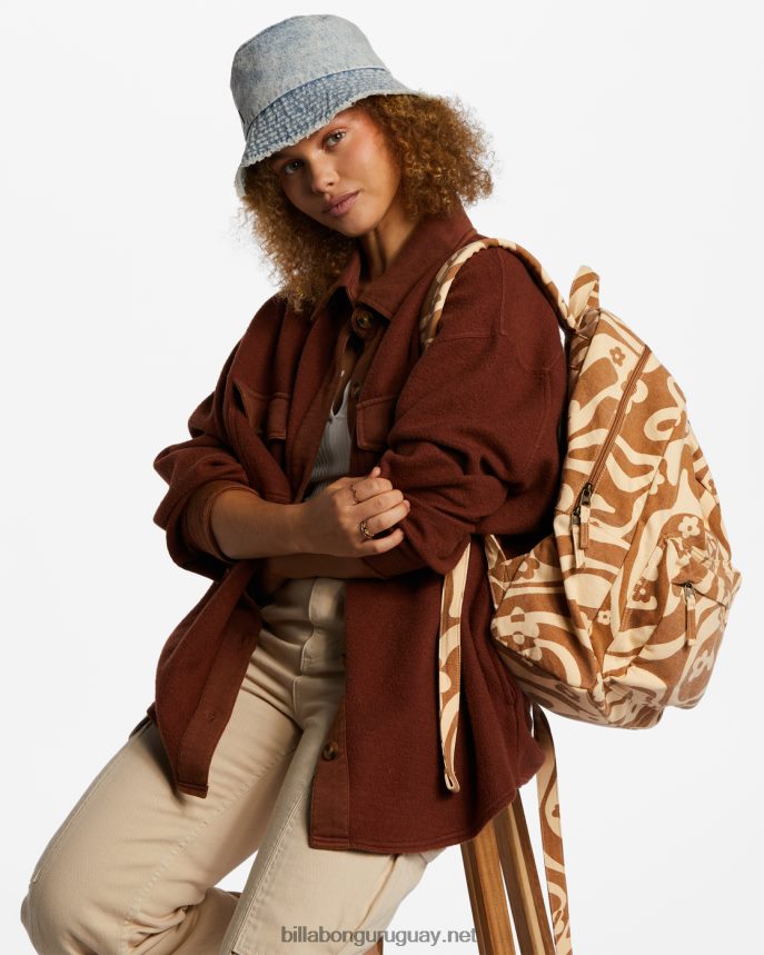 Mochila de lona Schools Out mujer sidra DR68442446 Billabong