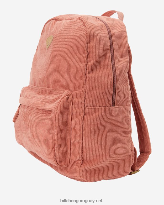 Mochila de pana Schools Out mujer amanecer rosa DR68442442 Billabong