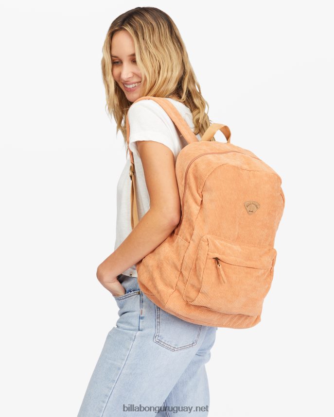 Mochila de pana Schools Out mujer arcilla del desierto DR68442417 Billabong