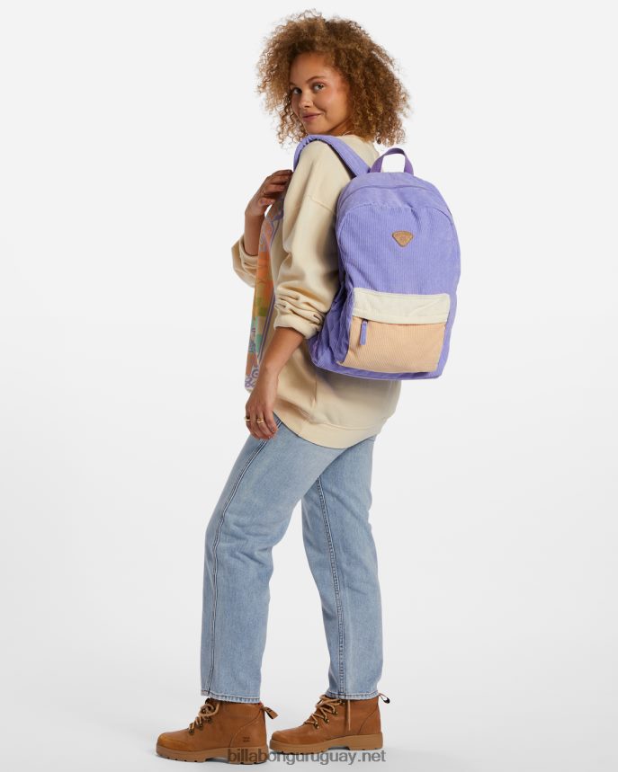 Mochila de pana Schools Out mujer de la nada DR68442439 Billabong