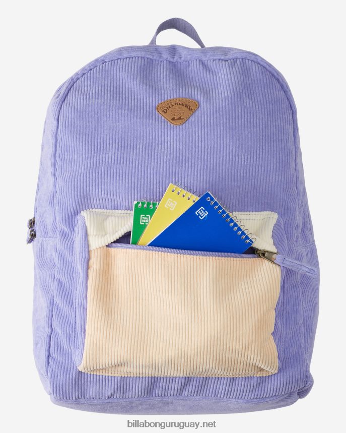 Mochila de pana Schools Out mujer de la nada DR68442439 Billabong
