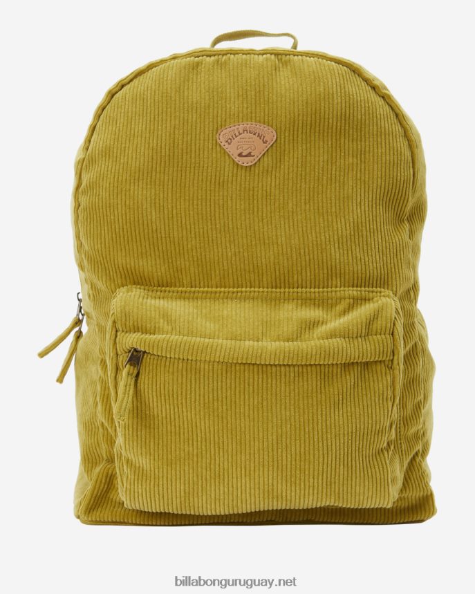 Mochila de pana Schools Out mujer ojos verdes DR68442441 Billabong