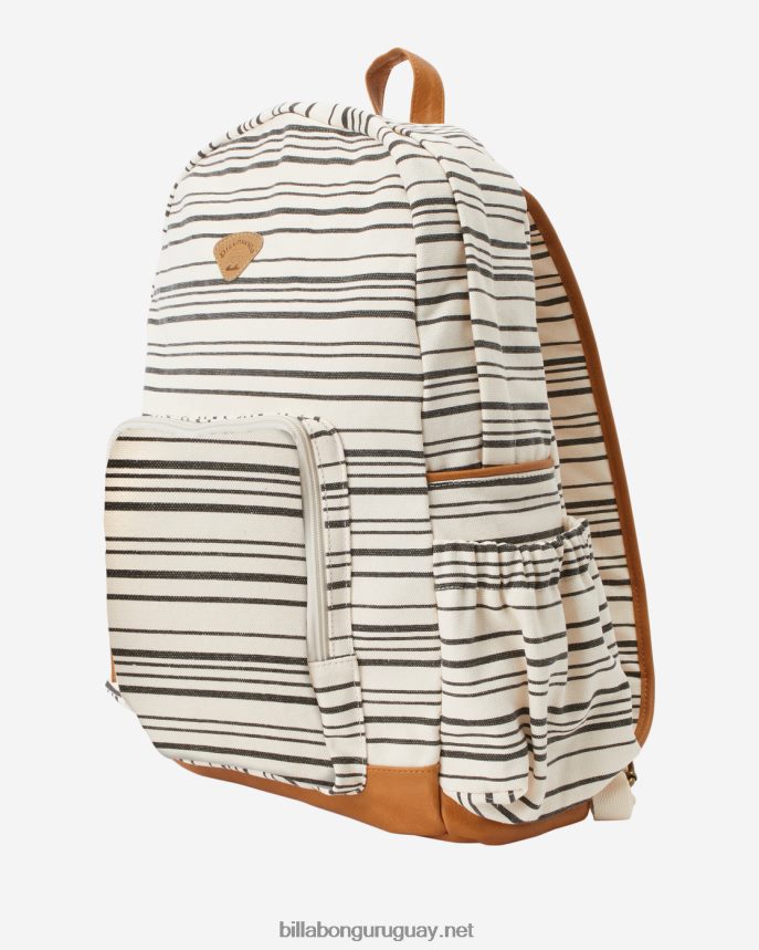 mochila de lona hogar en el extranjero mujer guijarro negro DR68442427 Billabong