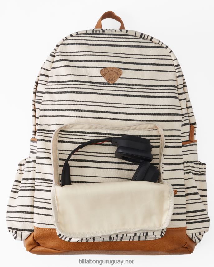 mochila de lona hogar en el extranjero mujer guijarro negro DR68442427 Billabong