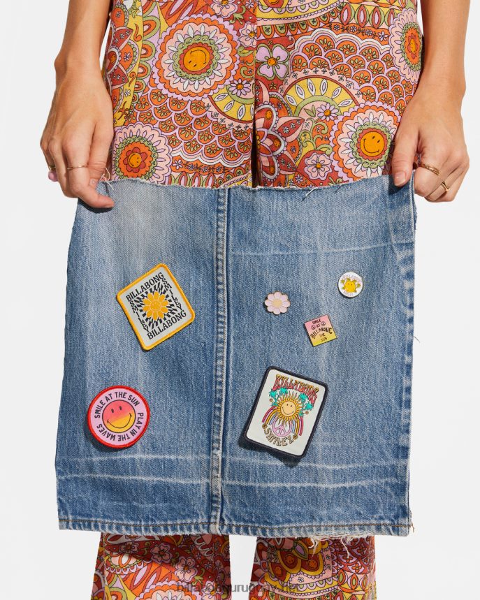 parche y pines de billabong x smiley pegatinas surtidas mujer clasificado DR68442477