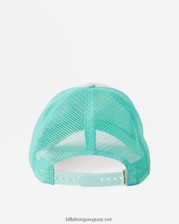 a través de las olas gorra de camionero mujer azul tropical DR68442422 Billabong