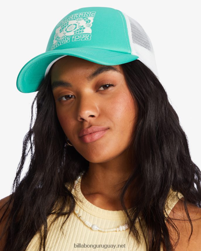 a través de las olas gorra de camionero mujer hierba dulce DR68442470 Billabong