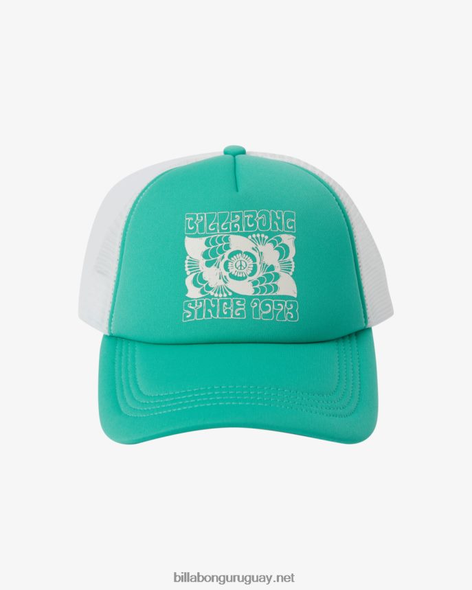 a través de las olas gorra de camionero mujer hierba dulce DR68442470 Billabong